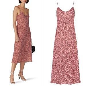 RESA Lily Slip Dress in Red Floral